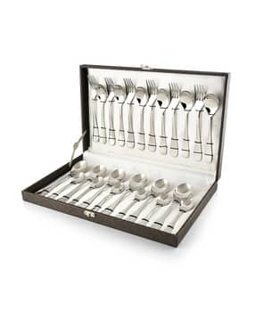 fns Pack of 24 Cutlery Set for Dining Table-picture-14