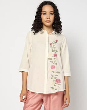 yousta Women Embroidered Tunic-picture-33