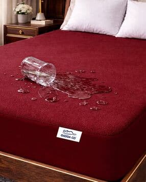 gadda co Waterproof Fitted Mattress Protector -picture-48