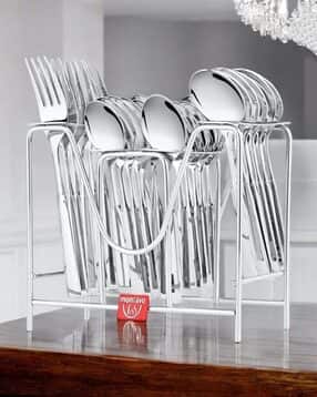 fns Pack of 24 Cutlery Set for Dining Table-picture-46