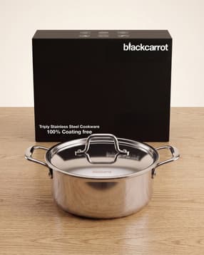 blackcarrot Stainless Steel Casserole with Stainless Steel Lid -picture-29