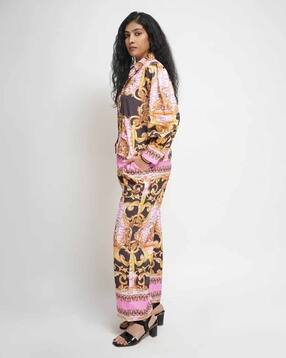 fashiontownie Women Printed 2-Piece Co-Ord Set-picture-34