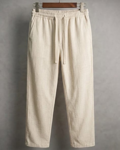 Buda Jeans Co Men Mid-Rise Relaxed Fit Trousers