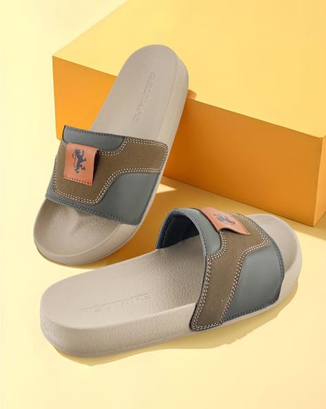 RED TAPE Men Comfort Casual Slides Red - Image 6