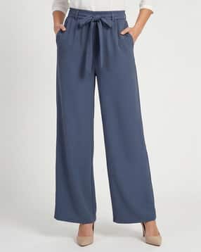 v-mart Women Palazzos with Elasticated Waistband-picture-1