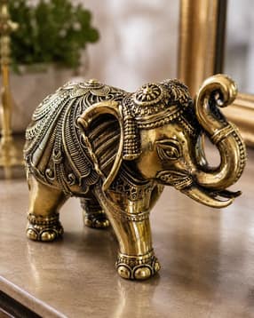 decorglobe Premium DG Medium Elephant Showpiece-picture-27