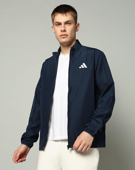 ADIDAS Men Logo T WV Regular Fit Bomebr Jacket