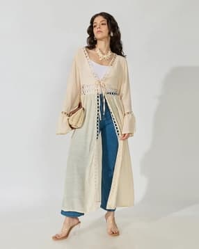 showoff Women Regular Fit V-Neck Shrug-picture-7