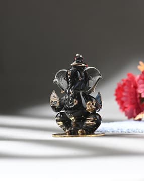 afast Handmade Crystal Glass Ganesha Showpiece - 3 cm x 3 cm x 5 cm-picture-21