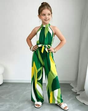 styleconnect Girls Striped Regular Fit Jumpsuit-picture-34