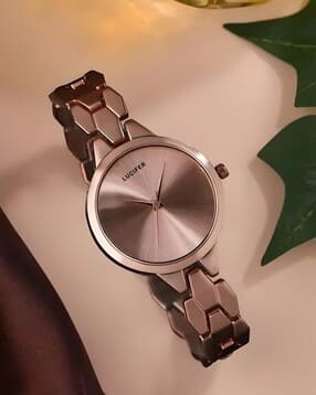 women analogue wrist watch with jewellery clasp-drw008