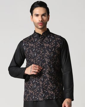 tahvo Men Regular Fit Nehru Jacket-picture-41