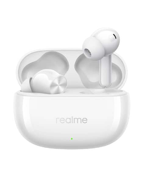 Realme Buds T200X ANC Bluetooth Earbuds Moonlight White - Image 1