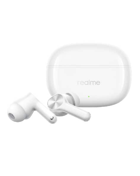 Realme Buds T200X ANC Bluetooth Earbuds Moonlight White - Image 3