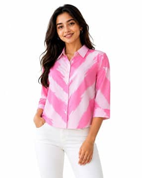 nyrika Women Printed Relaxed Fit Shirt -picture-18