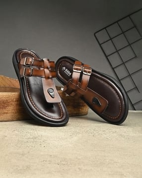 buda jeans co Men Double Strap Slip-On Sandals-picture-10