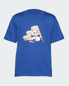 adidas kids Panda Graphic Print Relaxed Fit T-Shirt-picture-41