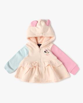 inf frendz Girls Colourblock Zip-Front Hoodie-picture-42
