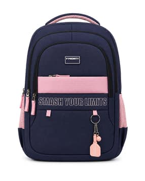 priority Unisex Colourblock 22 L College Backpack with Keychain-picture-38