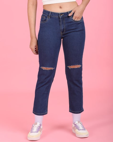 FLYING MACHINE — Women Mid-Rise Slim Jeans