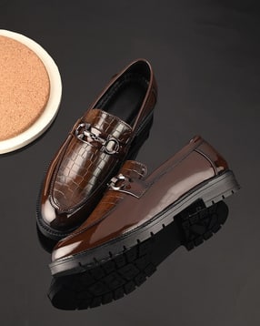 buda jeans co Men Round-Toe Slip-On Loafers-picture-17