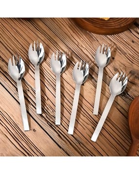 fns Set of 6 Stainless Steel Forks-picture-42