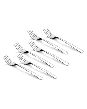 fns Set of 6 Stainless Steel Forks-picture-13