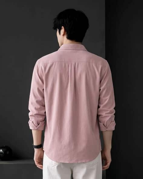 Buda Jeans Co Regular Fit Shirt with Patch Pocket - Rust - Image 3