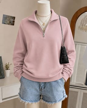 buda jeans co Women Regular Fit Sweatshirt with Zip Closure-picture-50