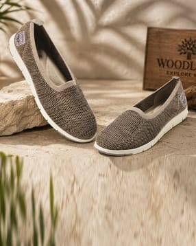 woodland Women Slip-On Ballerina Flat Casual Shoes-picture-41