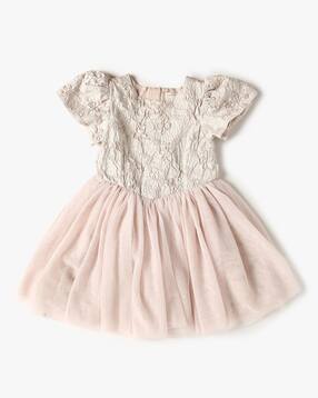 playday Girls Round-Neck Fit & Flare Dress-picture-50