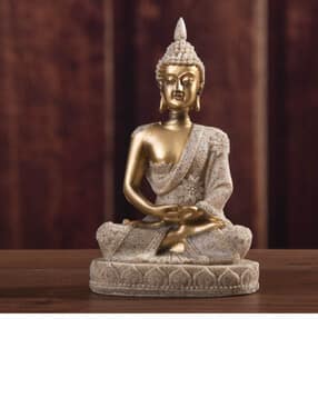 katish Ceramic Meditation Buddha Decorative Idol-picture-22