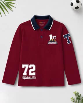 trampoline Boys Relaxed Fit Polo T-Shirt-picture-10