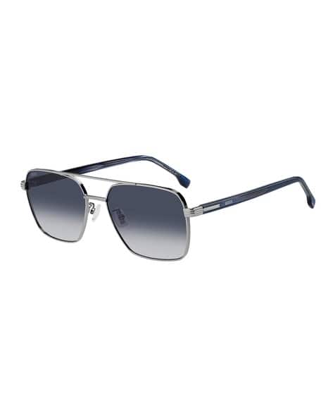 Buy BOSS Men Full-Rim1846/G/S Navigator Sunglasses-208316 | Blue