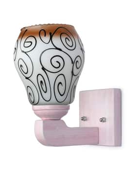 somil Hand-Painted Glass Shape LED Wall Lamp-picture-11