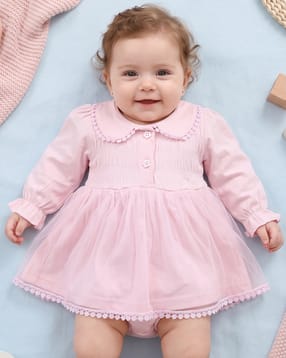 v-mart Girls Solid Fit & Flare Dress-picture-51