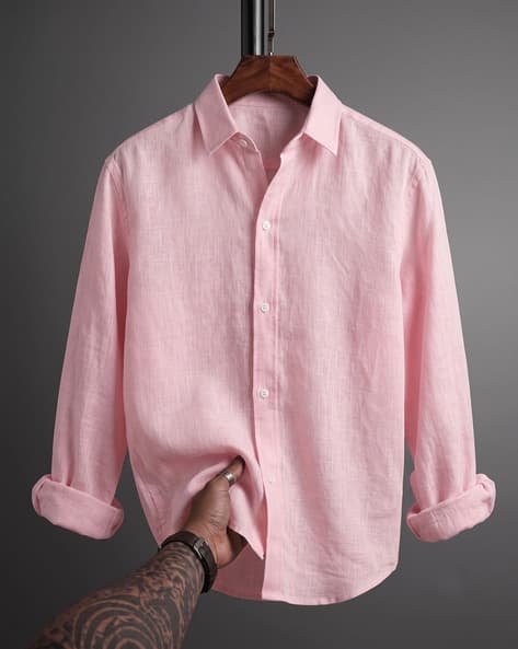 Buda Jeans Co Men Spread-Collar Regular Fit Shirt - Image 1