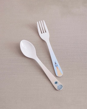 home centre Melamine Printed Spoon & Fork Set-picture-20