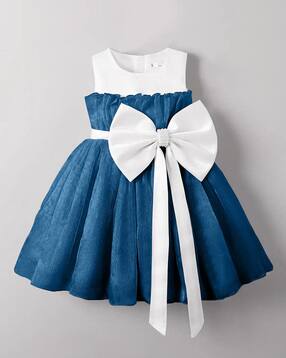 pixie n prince Girls Fit and Flare Dress-picture-43