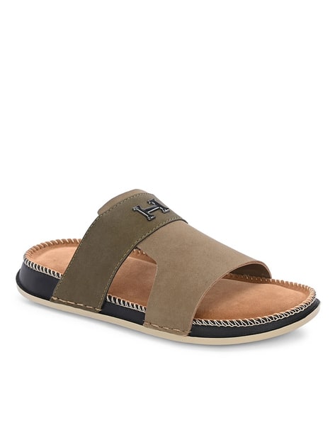 Mactree Men Open-Toe Slip-On Sandals Beige - Image 4
