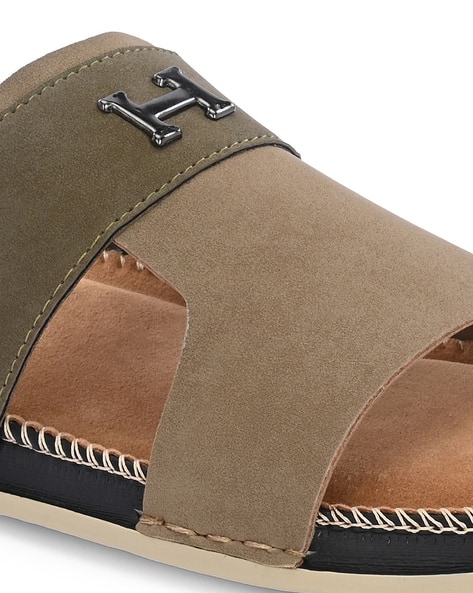 Mactree Men Open-Toe Slip-On Sandals Beige - Image 7