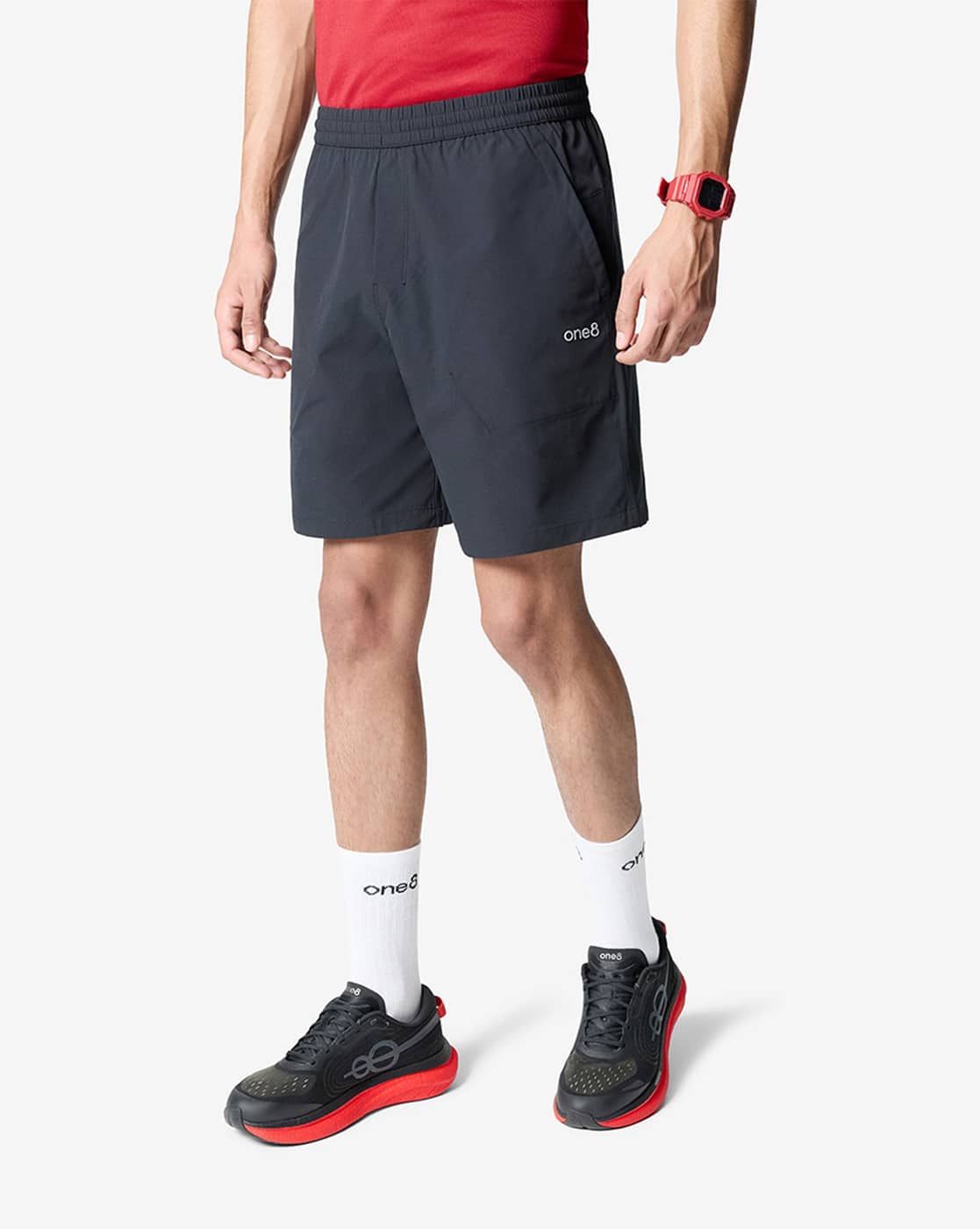 Buy one8 Men Essentials Shorts Online | Ajio.com