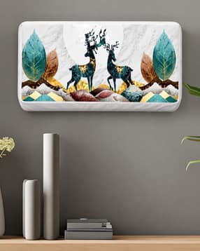 da anushi Deer Nature Printed Indoor Split AC Cover-picture-36