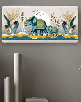 da anushi Elephant Printed Indoor Split AC Cover-picture-47