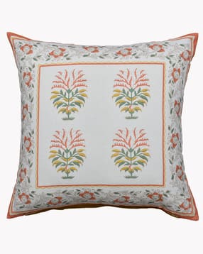 zensha decor Floral Print Square-Shaped Cushion Cover-picture-21