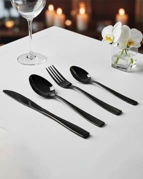 manishaware Pack of 12 Mirror Design Cutlery Sets-picture-19
