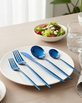 manishaware Pack of 15 Slim Design Cutlery Sets-picture-18
