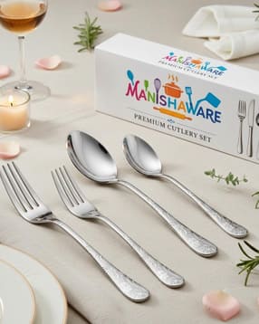 manishaware Pack of 4 Essential Cutlery Sets-picture-37