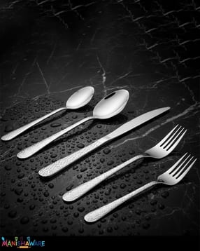 manishaware Pack of 30 Floral Design Cutlery Sets-picture-11