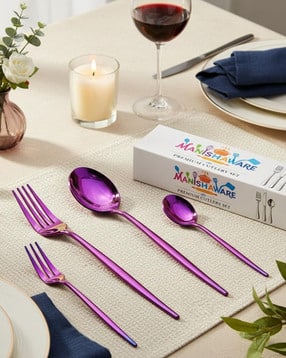 manishaware Pack of 4 Essential Cutlery Sets-picture-22